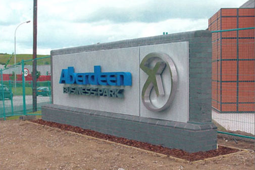 Commercial Signs For Aberdeen Business Park