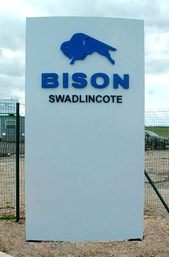 Industrial Signs For Bison Swadlincote 